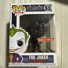Funko Pop DC Batman Arkham Asylum The Joker Target Black Chrome Heroes 53