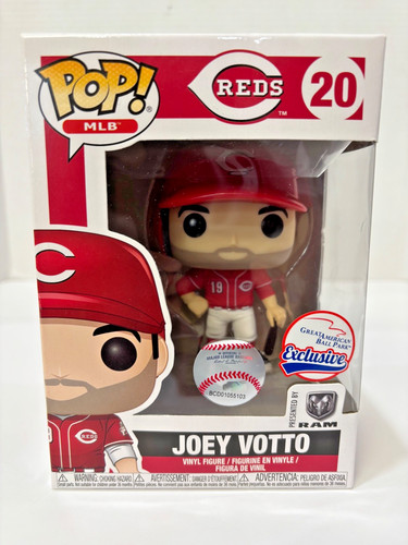Funko POP! #20 Sports MLB Cincinnati Reds Joey Votto Vinyl Figure GABP Exclusive