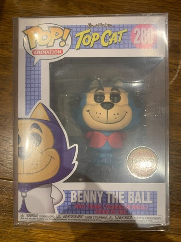 Funko Pop! Animation Hanna Barbera Funko Pop Top Cat Benny the Ball 280 Chase