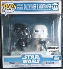 Funko Pop! Star Wars Darth Vader/Snowtrooper Vinyl Figures Exclusive Edition New