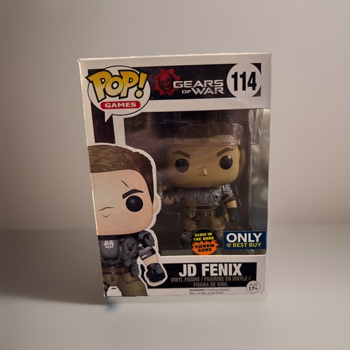 Funko Pop! Games #114 - Gears of War - JD Fenix - Glow In The Dark - BRAND NEW