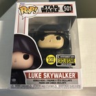 Funko Pop! Star Wars Luke Skywalker #501 Glow EE Exclusive LE W/Protector