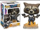 FUNKO POP! MOVIES: Guardians Of The Galaxy Vol.2 - Rocket #201 Bobble-head