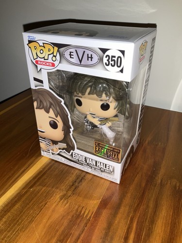 Eddie Van Halen POP Vinyl Figure #350 Funko Rocks Music Entertainment Earth New