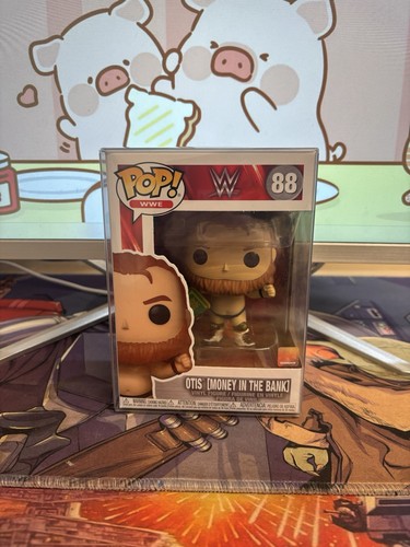 Otis (Money In The Bank) 88 Funko Pop! Vinyl WWE Wrestling FREE PROTECTOR