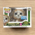 Funko Pop Wicked Cowardly Lion Flocked #1930 + Free Protector