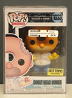 FUNKO POP ! DONUT HEAD HOMER 1033 HOT TOPIC EXCLUSIVE