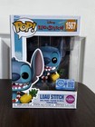 Funko Pop! Disney : LILO And Stitch - Luau Stitch #1567 Flocked - Plus Protector