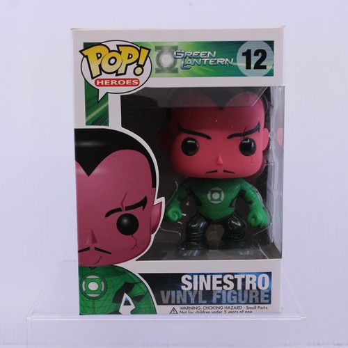 G6 Funko Pop Green Lantern SINESTRO Vinyl Figure 12