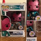 Funko DC Green Lantern Sinestro #12 SDCC Metallic 480 PCS Free PopShield Armor