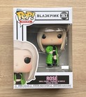 Funko Pop Rocks Black Pink Rose #363 + Free Protector