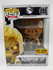 Scorpion Flaming Skull Funko Pop Mortal Kombat X Hot Topic Exclusive 255