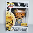 Funko Pop: Mortal Kombat X - Scorpion Flaming Skull #255 Hot Topic Exclusive