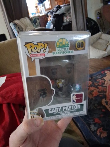 Funko Pop! Basketball: Gary Payton #80 Seattle Supersonics Vinyl Figure