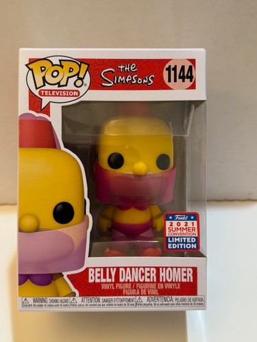 Funko Pop! - Belly Dancer Homer #1144 - The Simpsons - 2021 Summer Convention