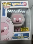 Funko Pop! Steven Universe: Lion (Flocked) #213 Hot Topic Exclusive Vaulted Rare
