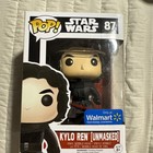Funko POP! Star Wars Unmasked Kylo Ren Walmart Exclusive Vinyl Bobble-Head #87