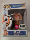 Funko Pop Disney Aladdin Rajah 355 Flocked BAM Exclusive! Free Shipping!!!