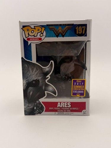 Funko Pop! Heroes #197 Ares Wonder Woman 2017 Summer Convention Exclusive – NIB