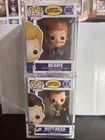Beavis and Butt-Head Television Funko Pop 40 & 41 With Pop Shield Armors