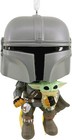NEW Star Wars Hallmark Ornaments Funko Pop! The Mandalorian & Grogu Christmas