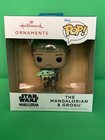 Hallmark Ornament - The Mandalorian, Grogu, Star Wars, Funko Pop ~ nib 2025