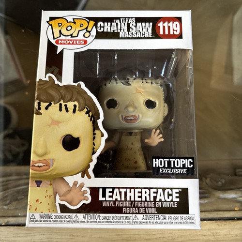 Funko Pop! The Texas Chainsaw Massacre ~ LEATHERFACE #1119 ~ Hot Topic Exclusive