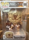 Funko Pop 10 Inch Jumbo Animation Attack on Titan Armored Titan #1995 IN HAND