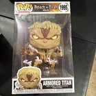 Jumbo Funko Pop! Attack on Titan Armored Titan 10 Inch #1995 Used.
