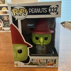 Funko Pop Lucy Van Pelt  Peanuts Collectible Figures 332 Halloween Edition Witch