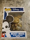 Funko Pop Disney Mickey Mouse 1 Gold