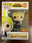 Funko Pop! Neito Monoma 1122 Hot Topic Exclusive My Hero Academia MHA Anime Toy