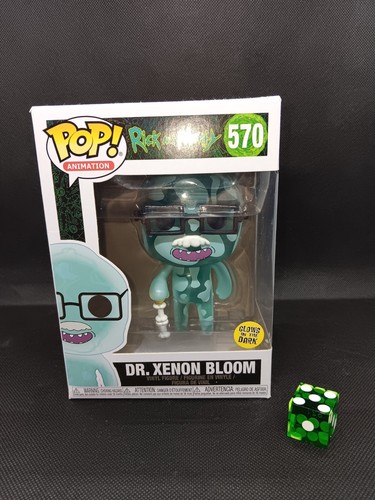 Funko POP! Animation Rick and Morty Dr. Xenon Bloom #570 Vinyl Figure DAMAGED