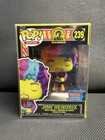 Funko Pop! Exclusive Jimi Hendrix Black Light Vinyl Figure #239 Shared Con