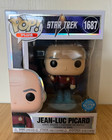 NEW Jean-Luc Picard Funko Pop Star Trek Next Generation #1687 Figure GLITTER