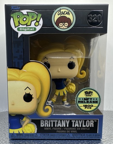 Funko Pop Brittany Taylor #320 Droppp Legendary Exclusive LE 1,800 MTV Daria