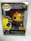 Funko Pop Jack Skellington #717 Black Light Hot Topic Exclusive In Protector