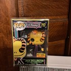 Funko Pop Jack Skellington #717 Black Light Hot Topic Exclusive In Protector