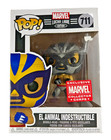 Funko Pop! Marvel Lucha Libre Ed El Animal Indestructible #711 + Free Protector