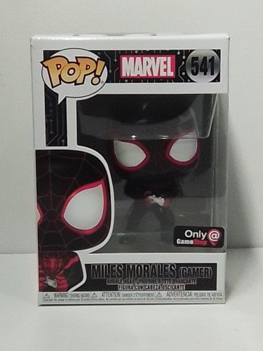 Funko Pop! Marvel Miles Morales (Gamer) #541 GameStop Exclusive