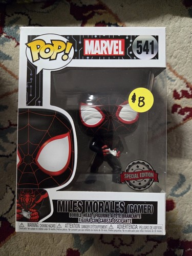 Funko Pop! Marvel - Miles Morales Gamer #541 - GameStop Exclusive