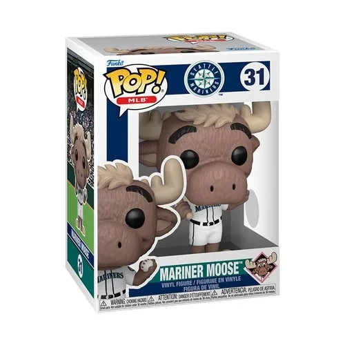Funko POP! MLB: Mariner Moose Mascot Figure #31 Seattle Mariners