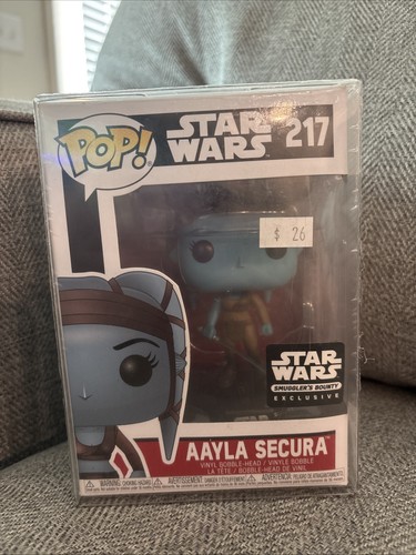Funko Pop! Vinyl: Star Wars - Aayla Secura - Smuggler's Bounty (Exclusive) #217