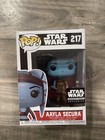 Funko Pop! Star Wars Aayla Secura Smuggler's Bounty (Exclusive) #217 w Peotectoe