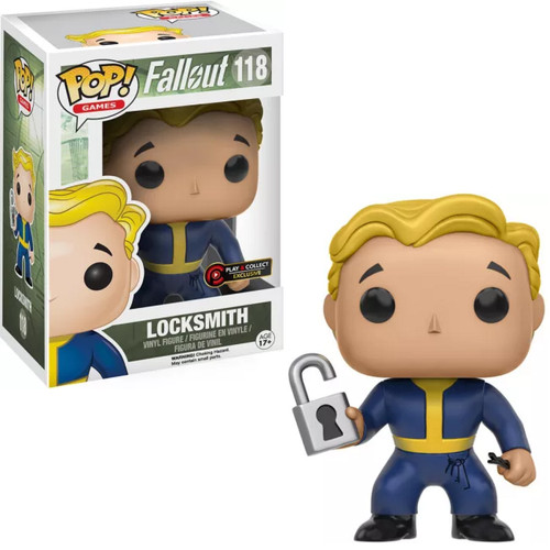 Vaultboy (Locksmith) #118 - Fallout Funko Pop! [Play and Collect Exclusive]