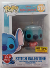 funko Pop Disney Lilo & Stitch, Stitch Valentine #510 Vinyl Figure Preowned