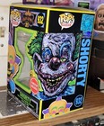 Funko POP Shorty Killer Klowns Blk lite 932 HAND PAINTED Artwork Sketched on box