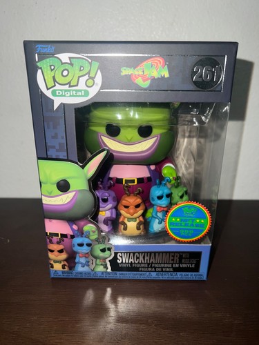 funko pop digital grail Swackhammer with nerdlucks 999 pcs #261 space jam