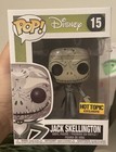 FUNKO POP! The NIGHTMARE Before Christmas Jack Skellington #15 Hot Topic Zero