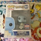 Funko Pop Squirtle #504 MIB Diamond Glitter 2021 Summer Convention Exclusive